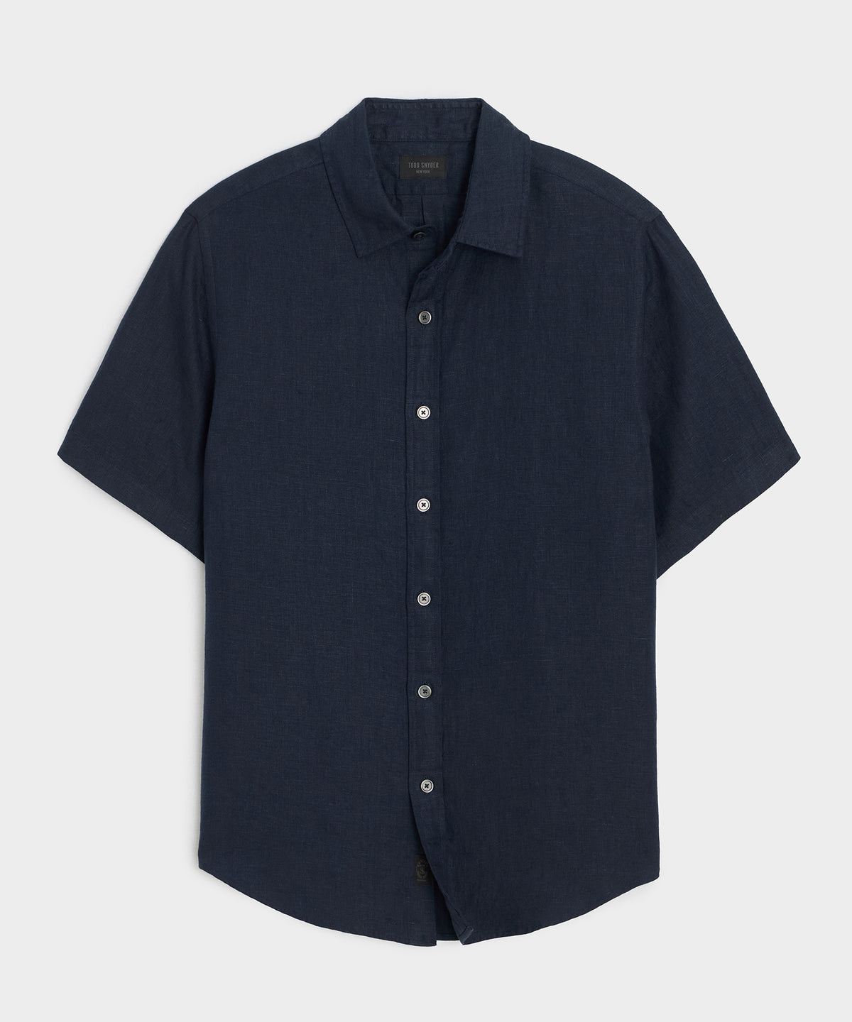 Irish Linen Point Collar Shirt