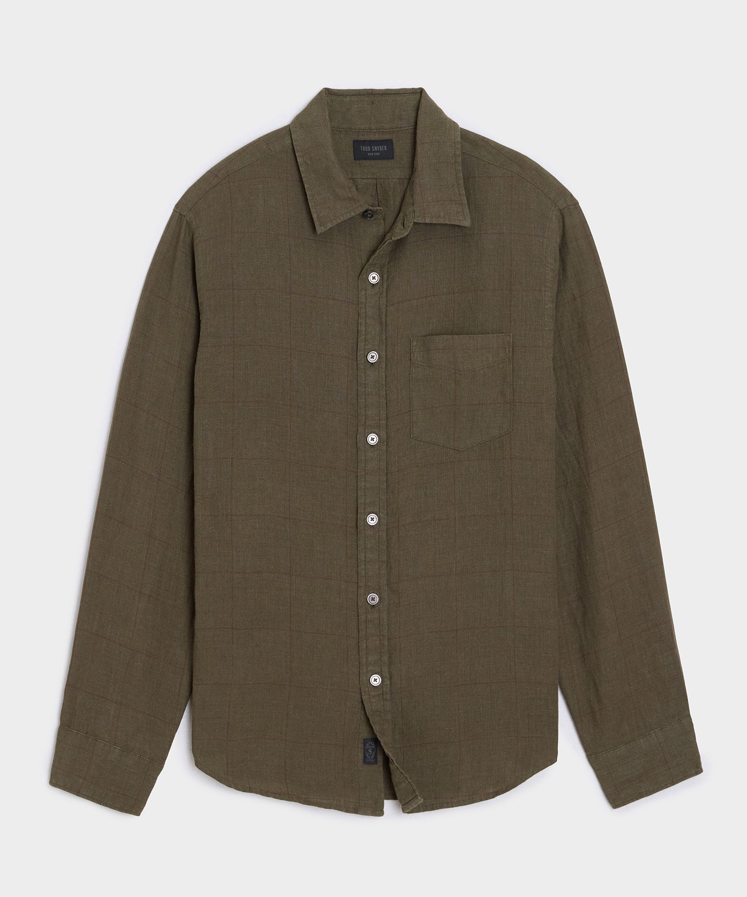 Cropped Sea Soft Irish Linen Camp Collar Shirt in Pale Oak – Todd