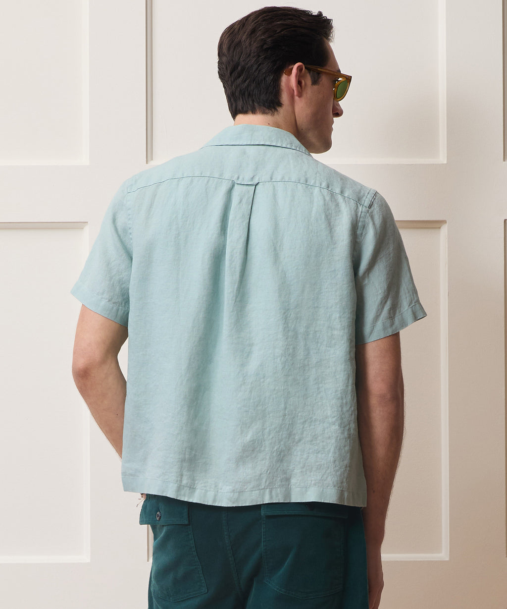 Irish Linen Capri Shirt