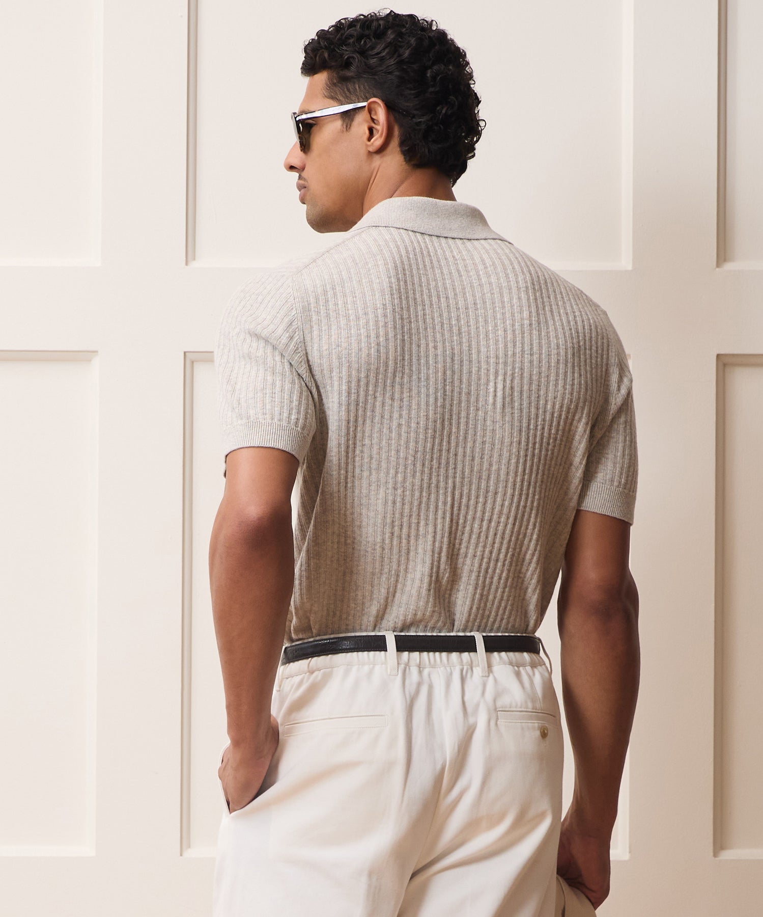 Tide Montauk Sweater Polo in Dusty Steel – Todd Snyder