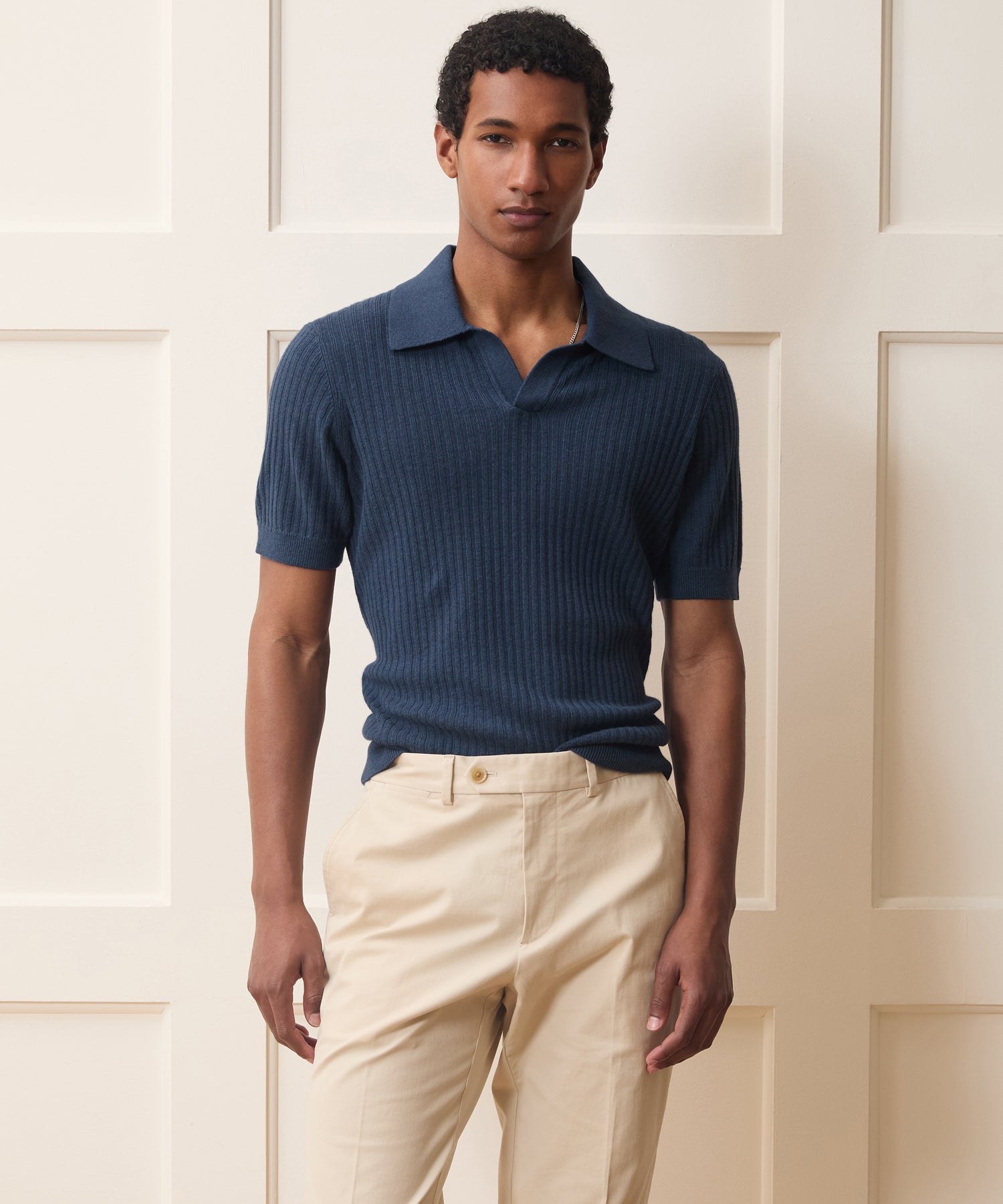 Tide Montauk Sweater Polo in Classic Navy – Todd Snyder