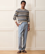 Linen Crewneck Sweater