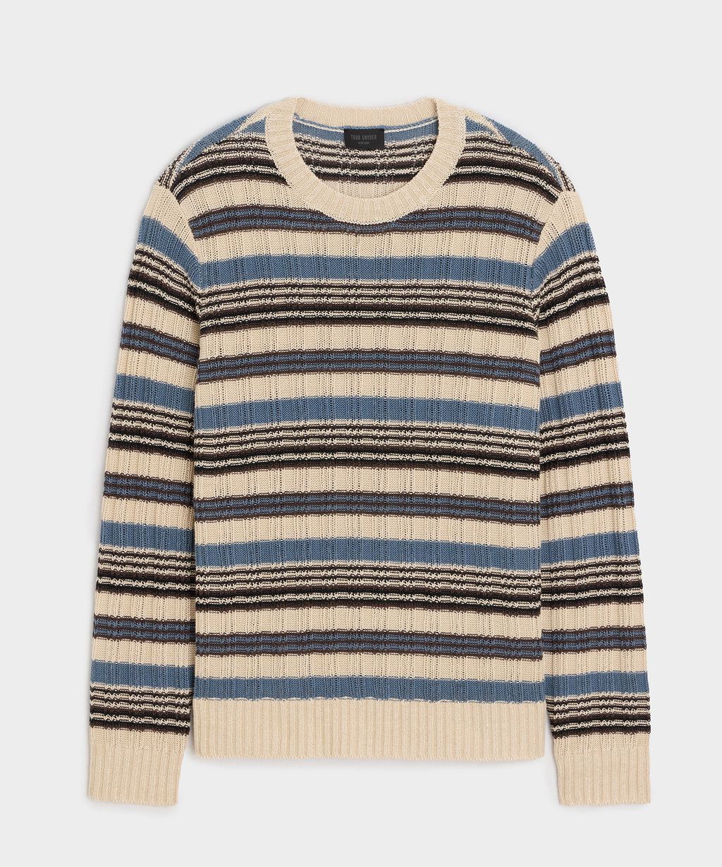 Linen Crewneck Sweater