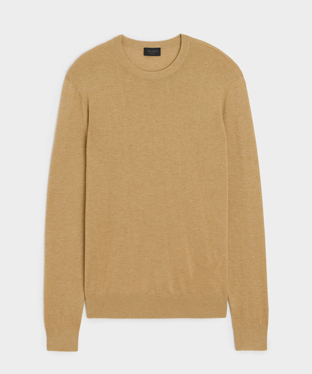 Silk-Cashmere Crewneck Sweater