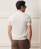 Silk-Cashmere Montauk Sweater Polo