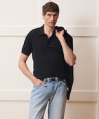 Silk-Cashmere Montauk Sweater Polo