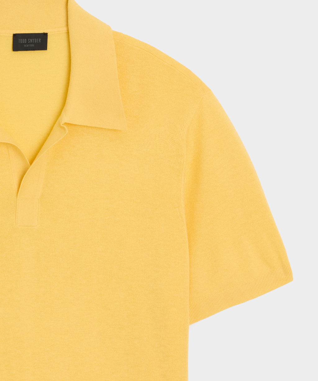 Silk-Cashmere Montauk Sweater Polo
