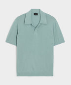 Silk-Cashmere Montauk Sweater Polo