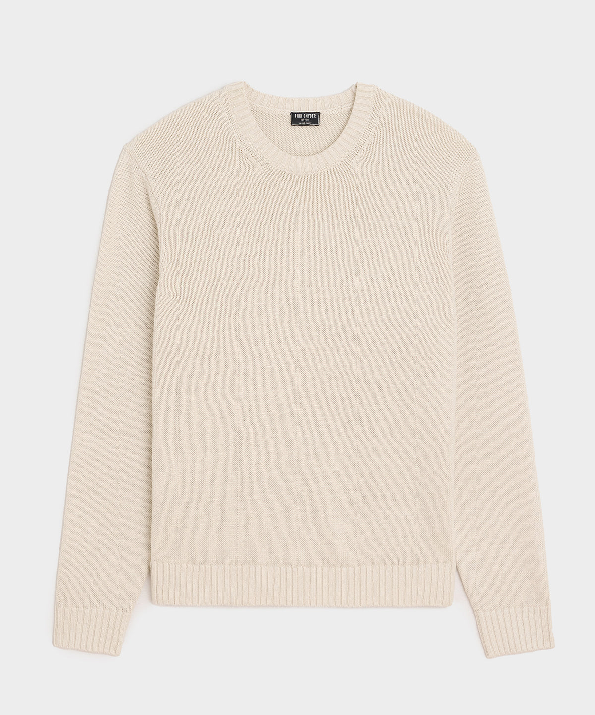Linen Crewneck Sweater