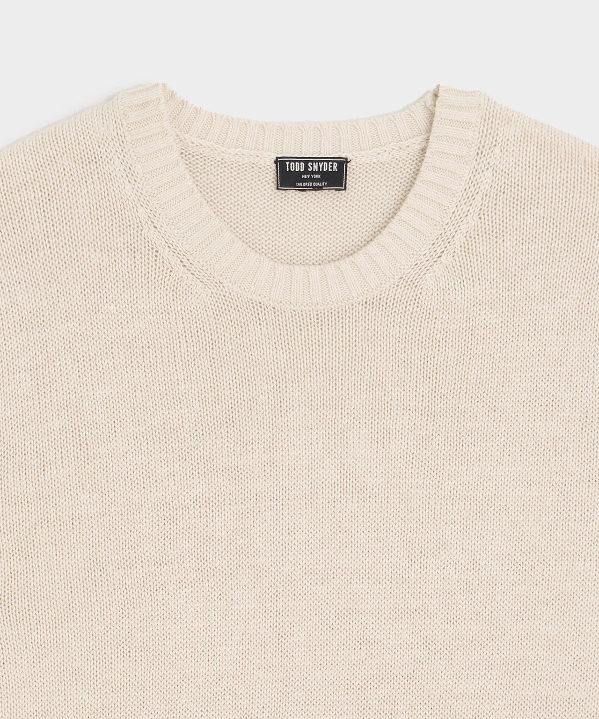 Linen Crewneck Sweater