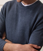 Linen Crewneck Sweater