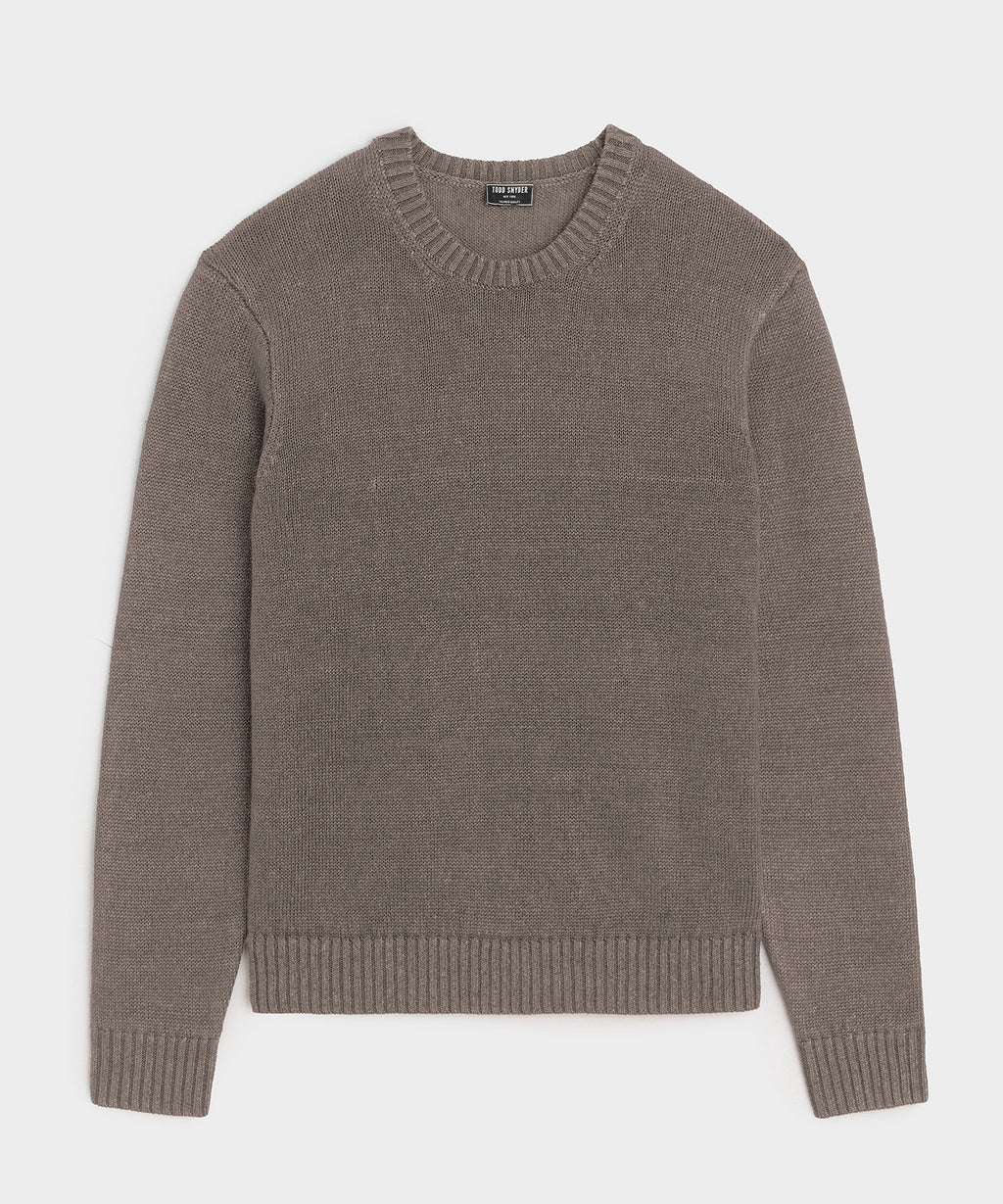 Linen Crewneck Sweater
