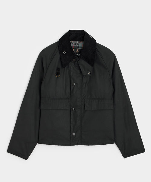 Barbour Spey Wax Jacket in Black – Todd Snyder