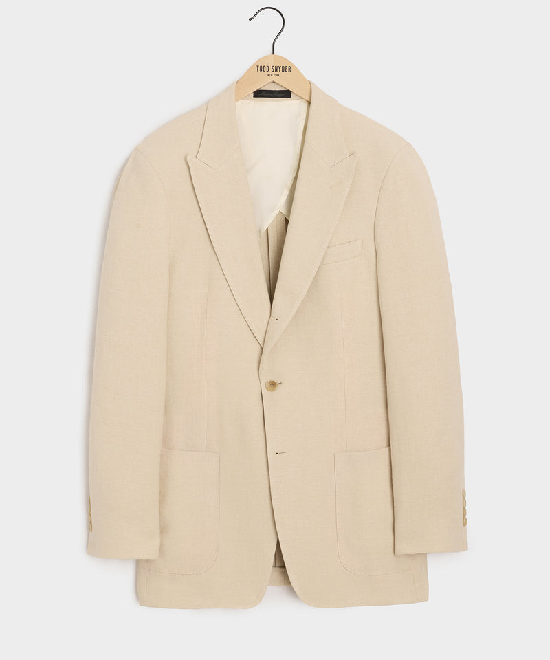 Italian Linen-Cotton Madison Jacket