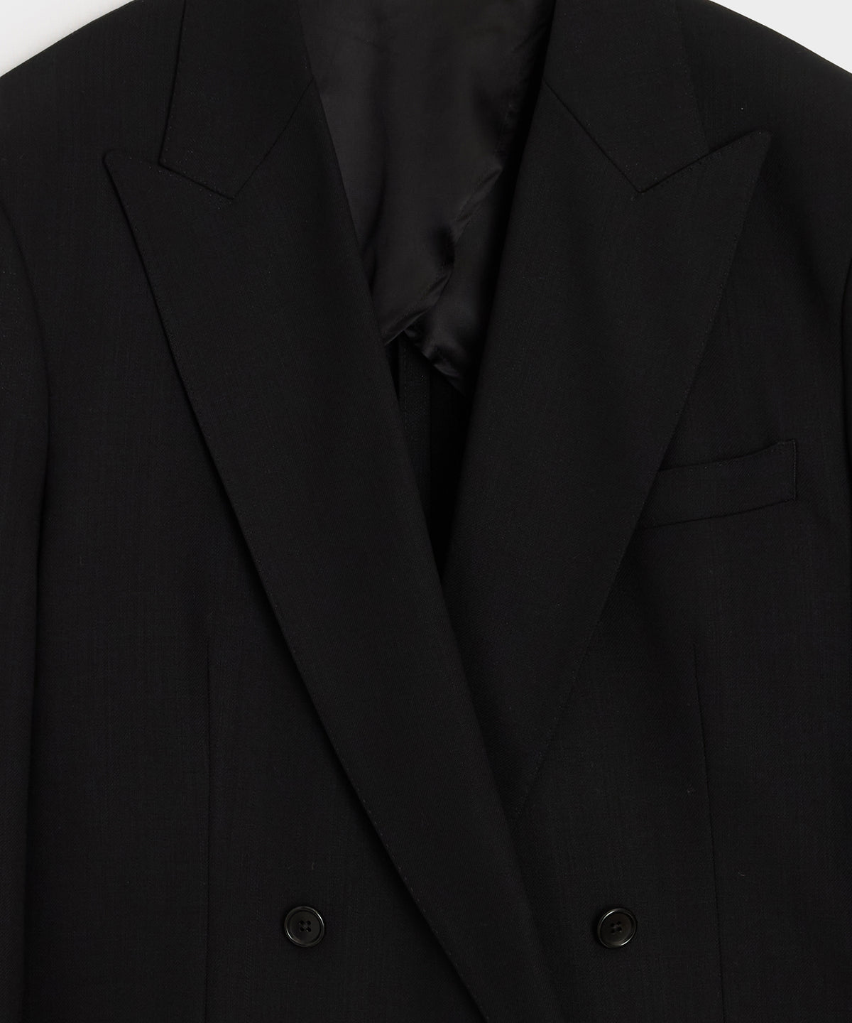 Italian Wool Double-Breasted Hollywood Jacket
