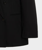Italian Wool Double-Breasted Hollywood Jacket