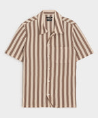 Linen-Cotton Knit Shirt