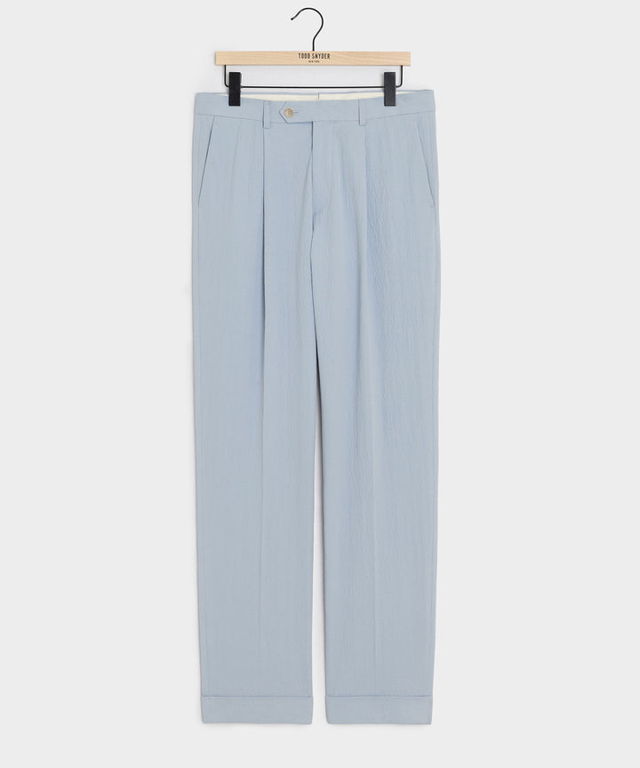 Italian Seersucker Madison Trouser