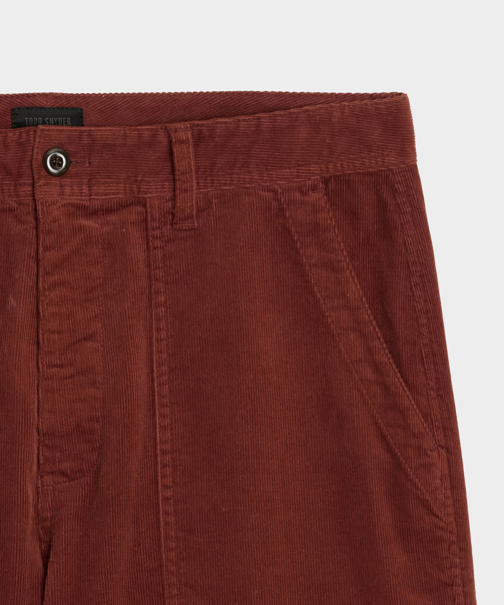 7" Corduroy Camp Short