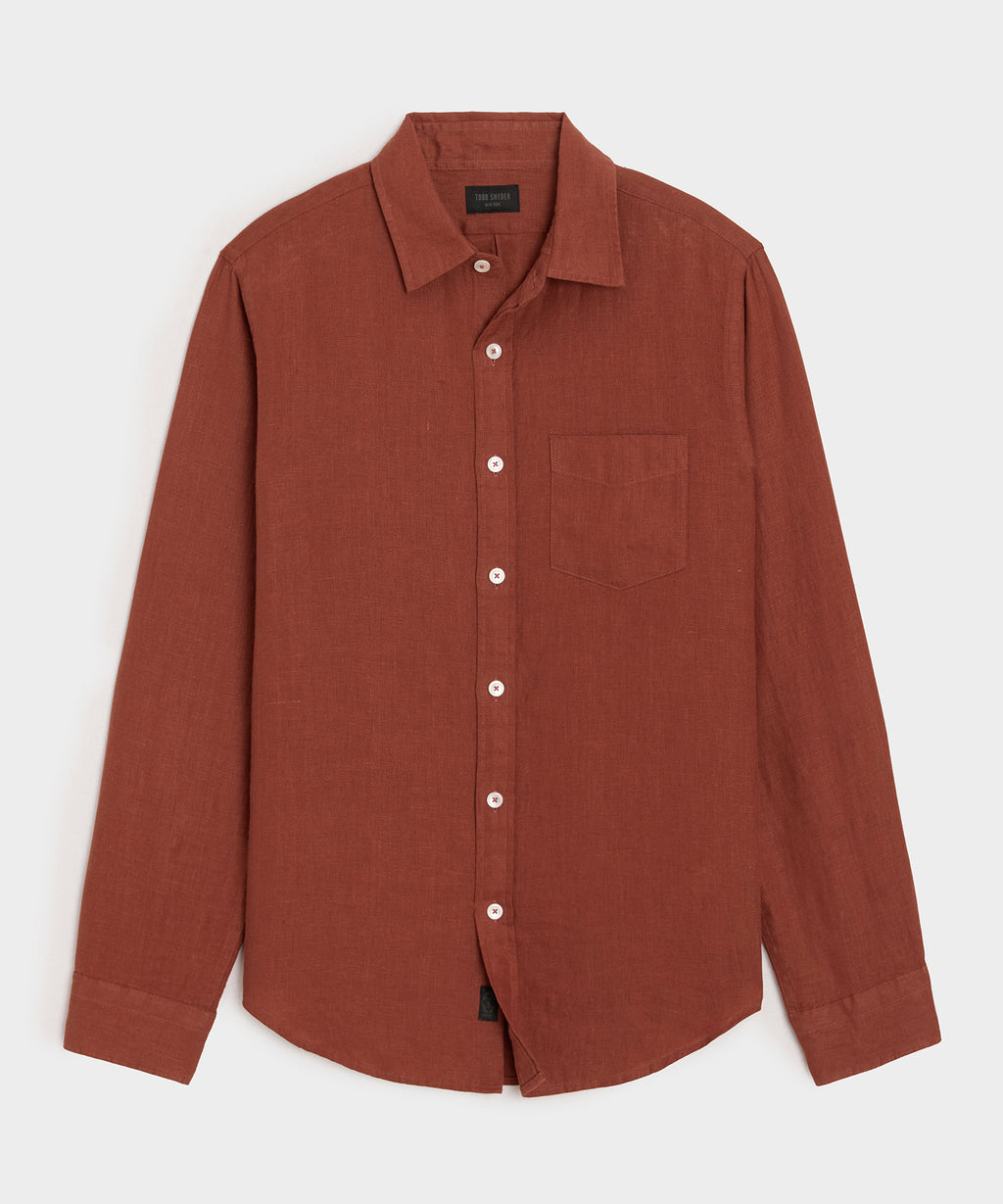 Sea Soft Irish Linen Shirt