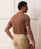 Silk-Cashmere Montauk Sweater Polo