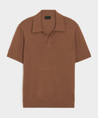 Silk-Cashmere Montauk Sweater Polo