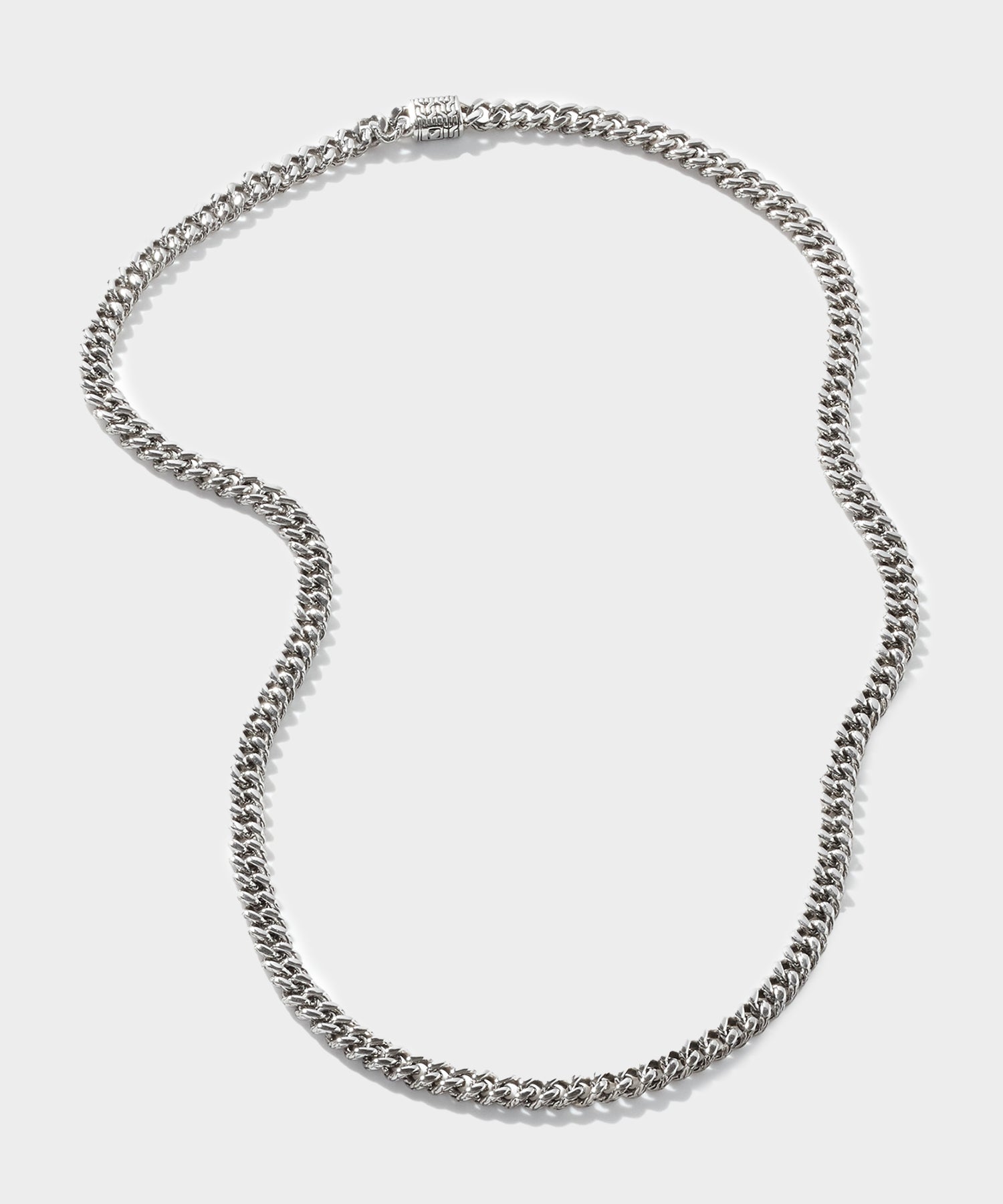 John Hardy Sterling Silver Curb Chain Necklace, 7MM