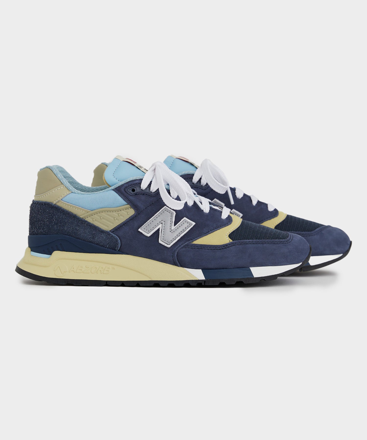 New Balance Made in USA 998 in Navy + Chrome Blue – Todd Snyder