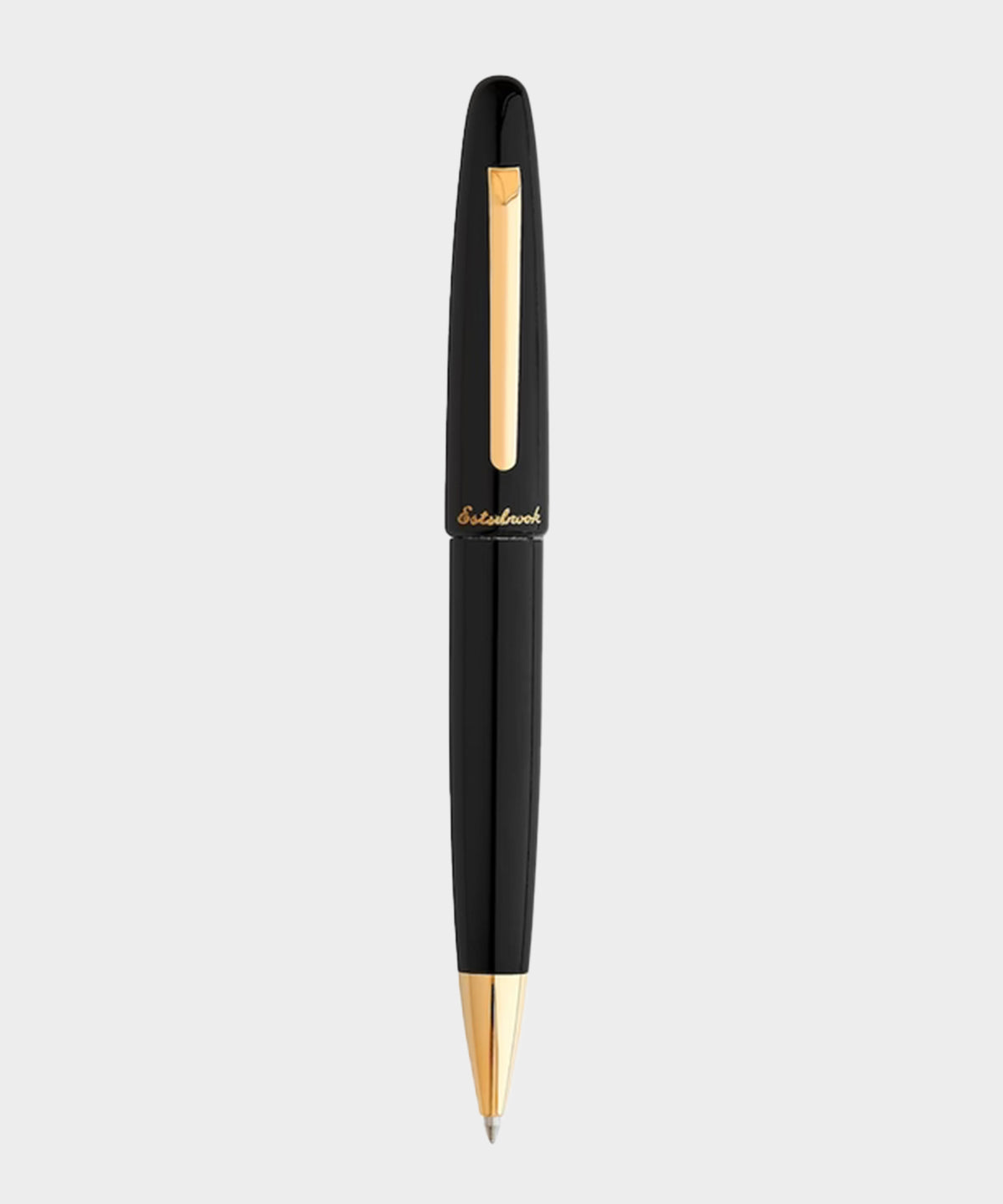 Esterbrook Ebony Ballpoint Pen in Gold