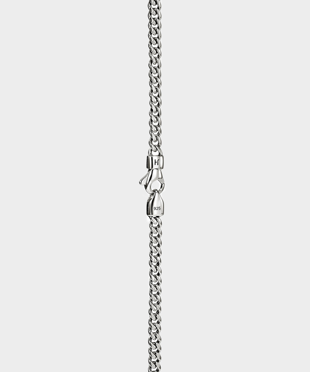 John Hardy Sterling Silver Curb Chain Necklace