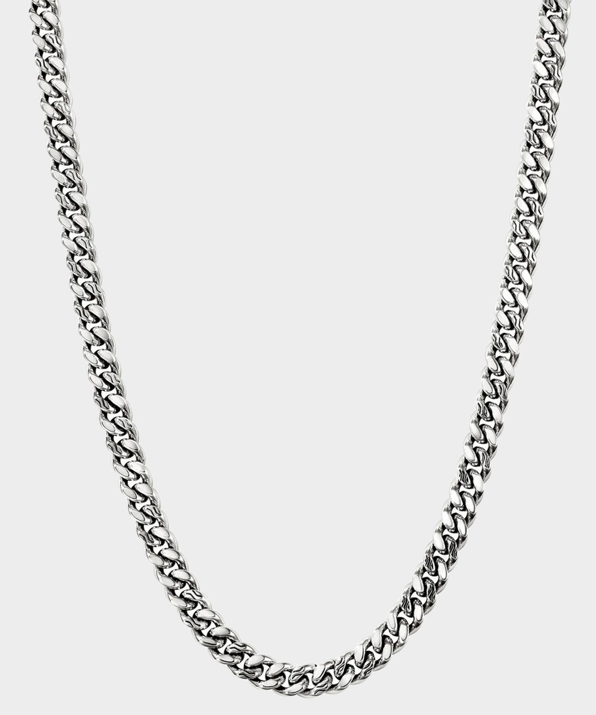 John Hardy Sterling Silver Curb Chain Necklace