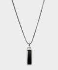 John Hardy Sterling Silver Onyx Talisman Necklace
