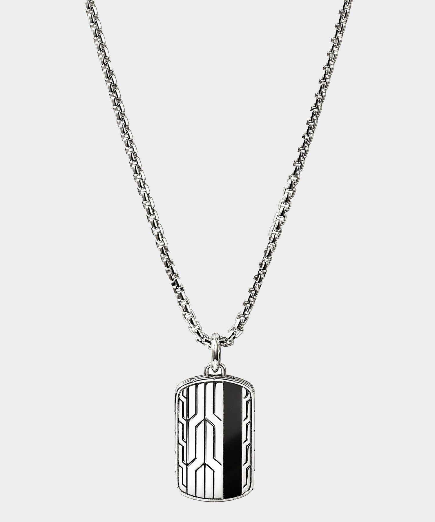 John Hardy Sterling Silver Icon 50 Pendant Necklace