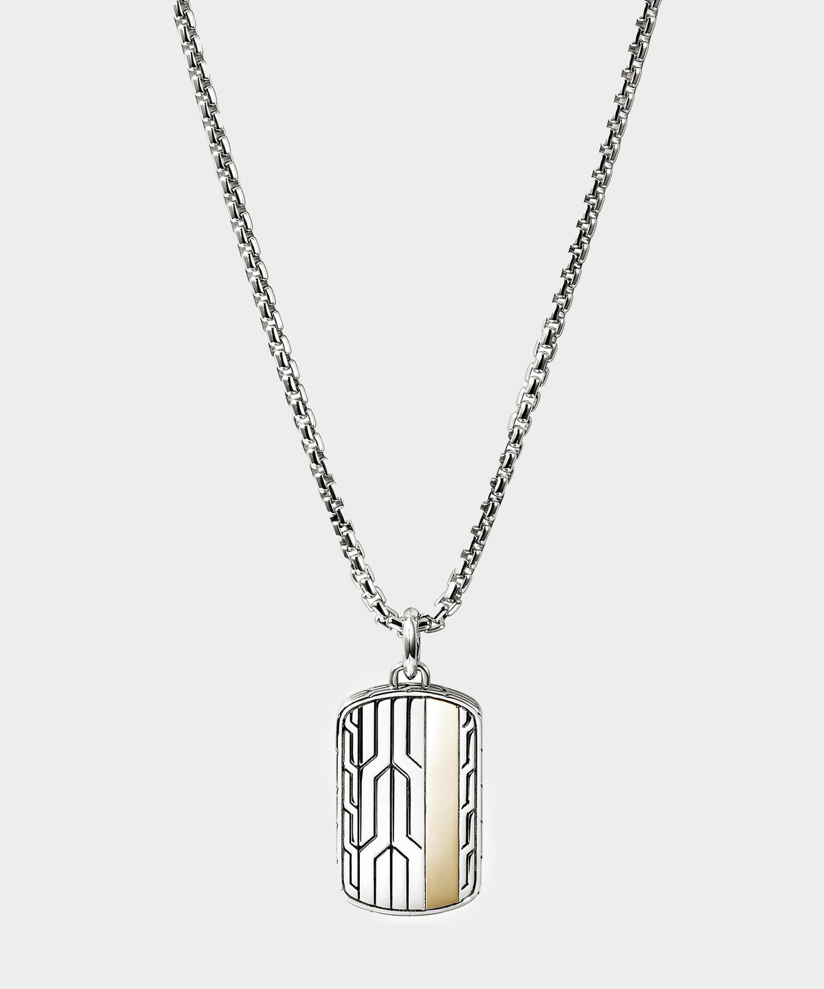 John Hardy 14K Gold Icon 50 Pendant Necklace