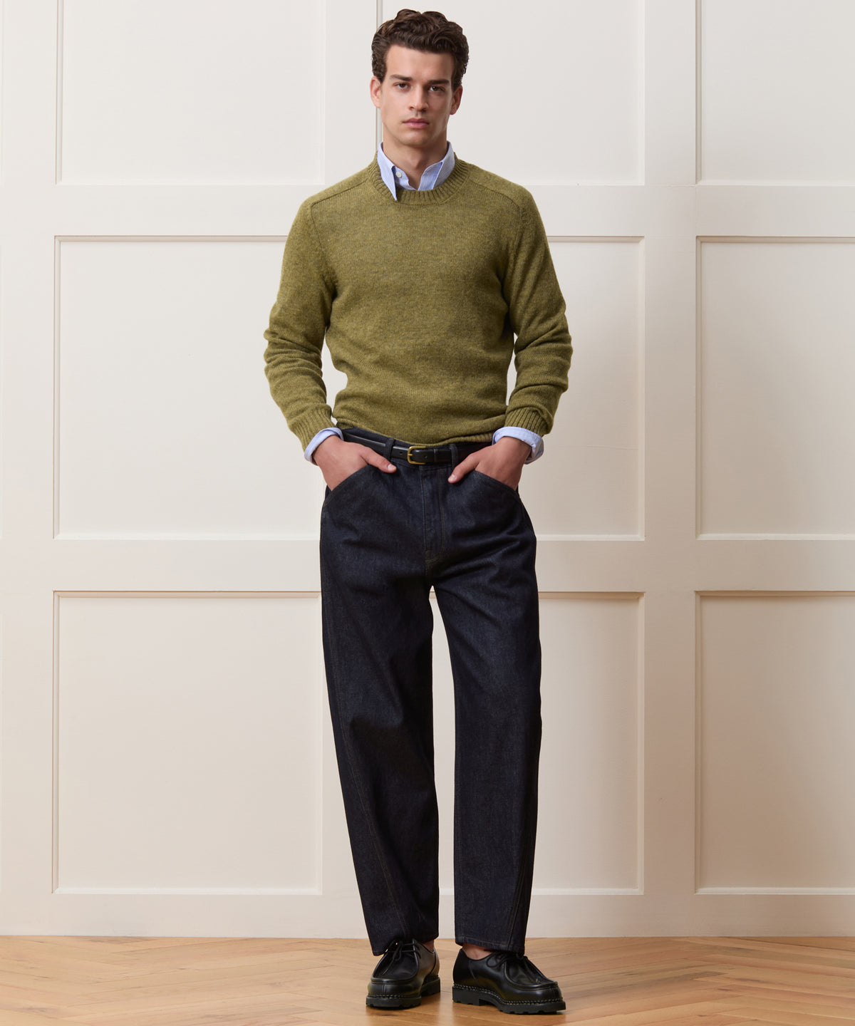 Italian Wool Crewneck Sweater