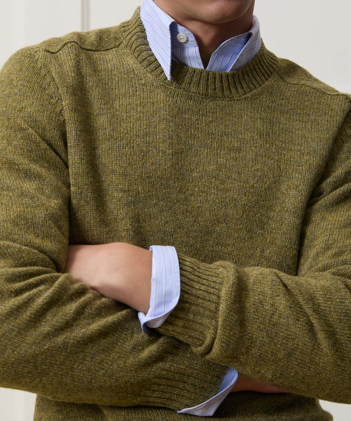 Italian Wool Crewneck Sweater