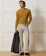 Italian Wool Cable Knit Sweater