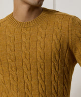 Italian Wool Cable Knit Sweater