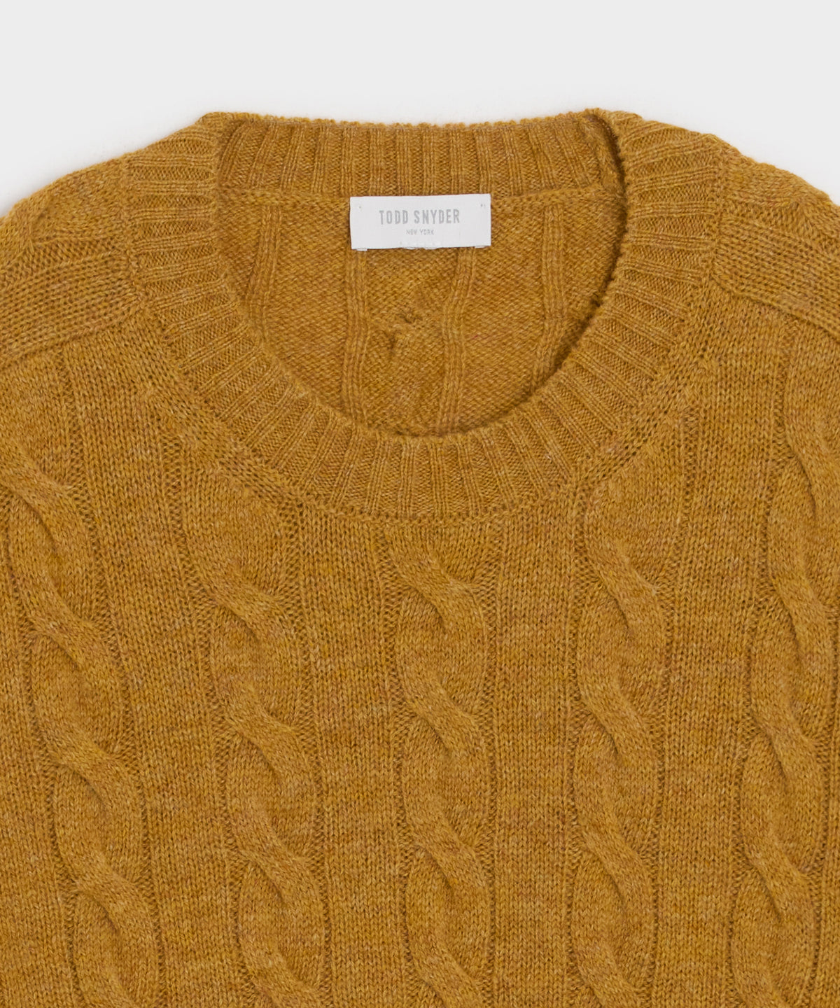 Italian Wool Cable Knit Sweater