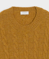 Italian Wool Cable Knit Sweater
