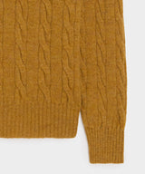 Italian Wool Cable Knit Sweater