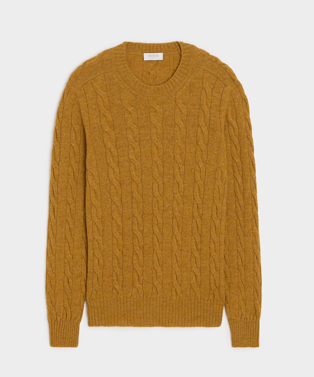 Italian Wool Cable Knit Sweater