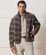 Plaid Fleece Lodge Jacket
