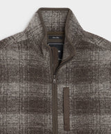 Plaid Fleece Lodge Jacket