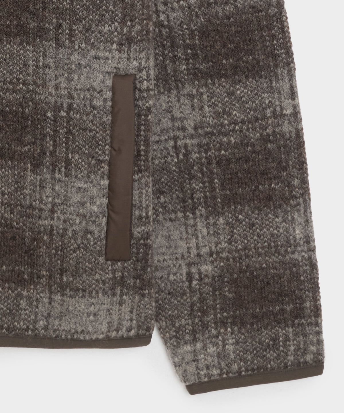 Plaid Fleece Lodge Jacket