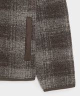 Plaid Fleece Lodge Jacket