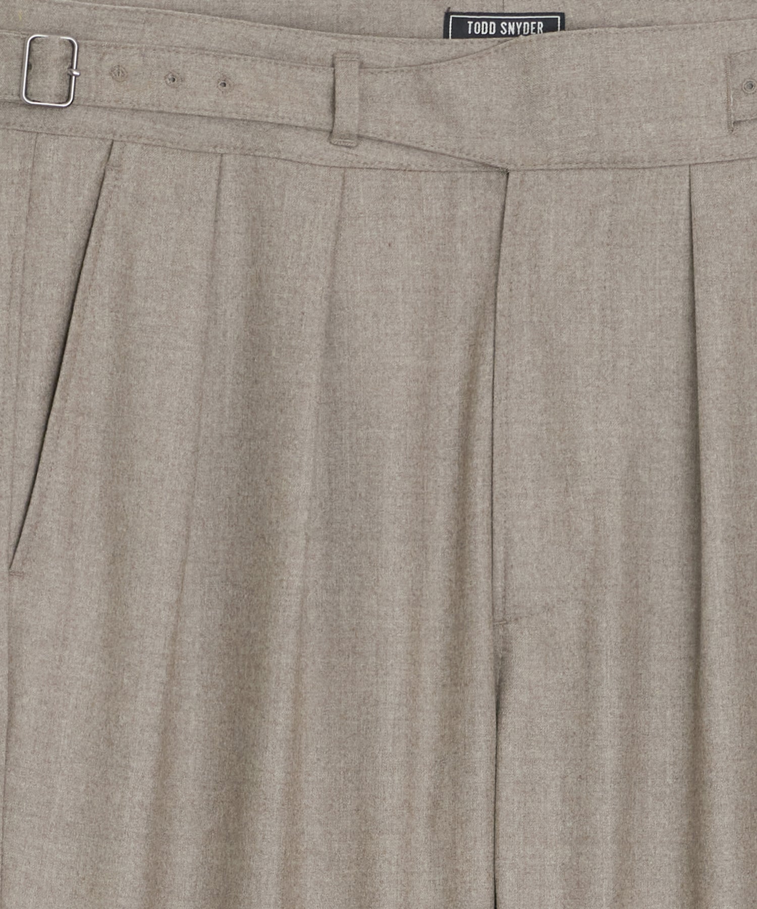 Italian Flannel Gurkha Trouser in Taupe – Todd Snyder