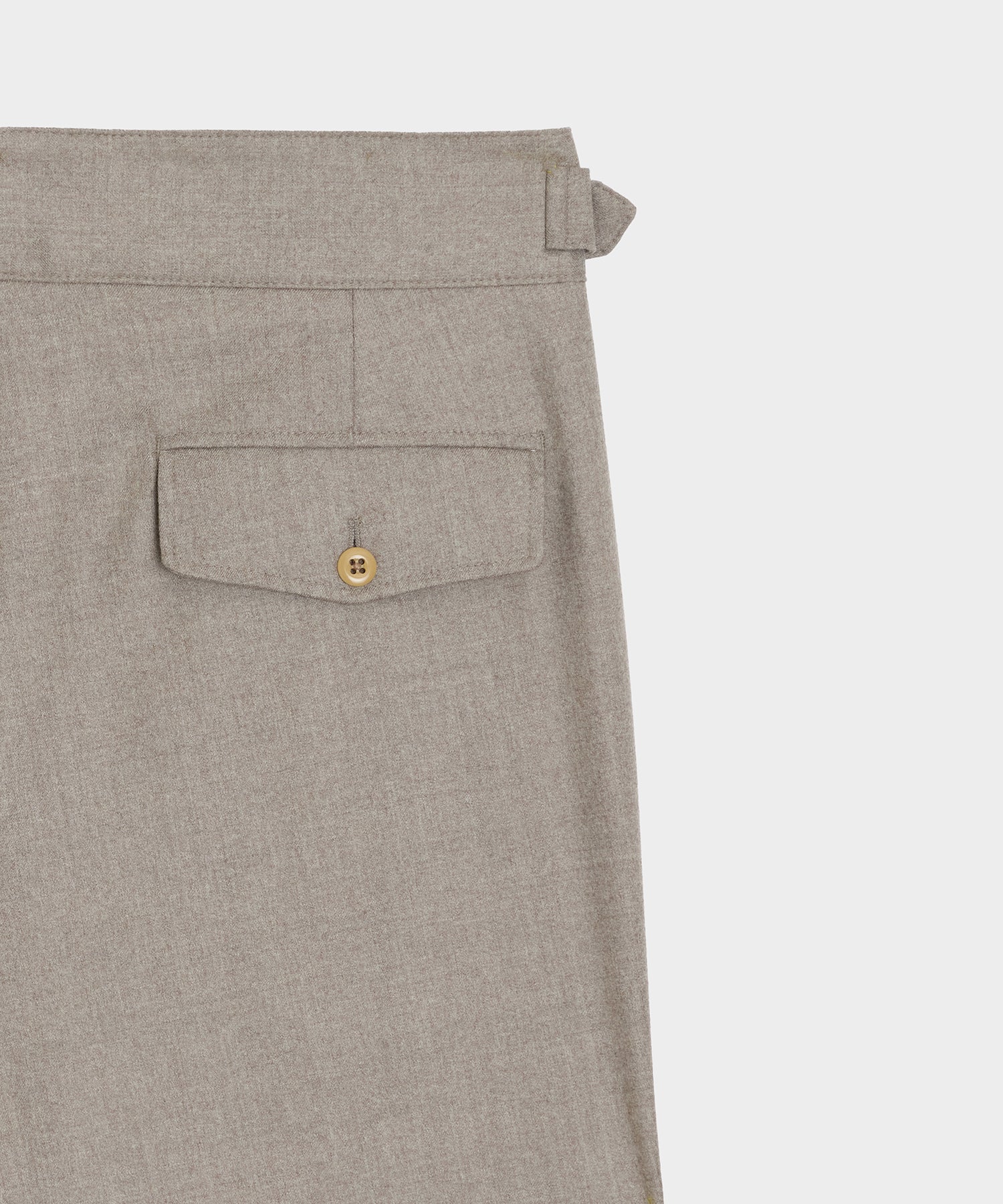 Italian Flannel Gurkha Trouser in Taupe – Todd Snyder