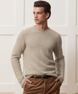 Italian Merino Fisherman Sweater