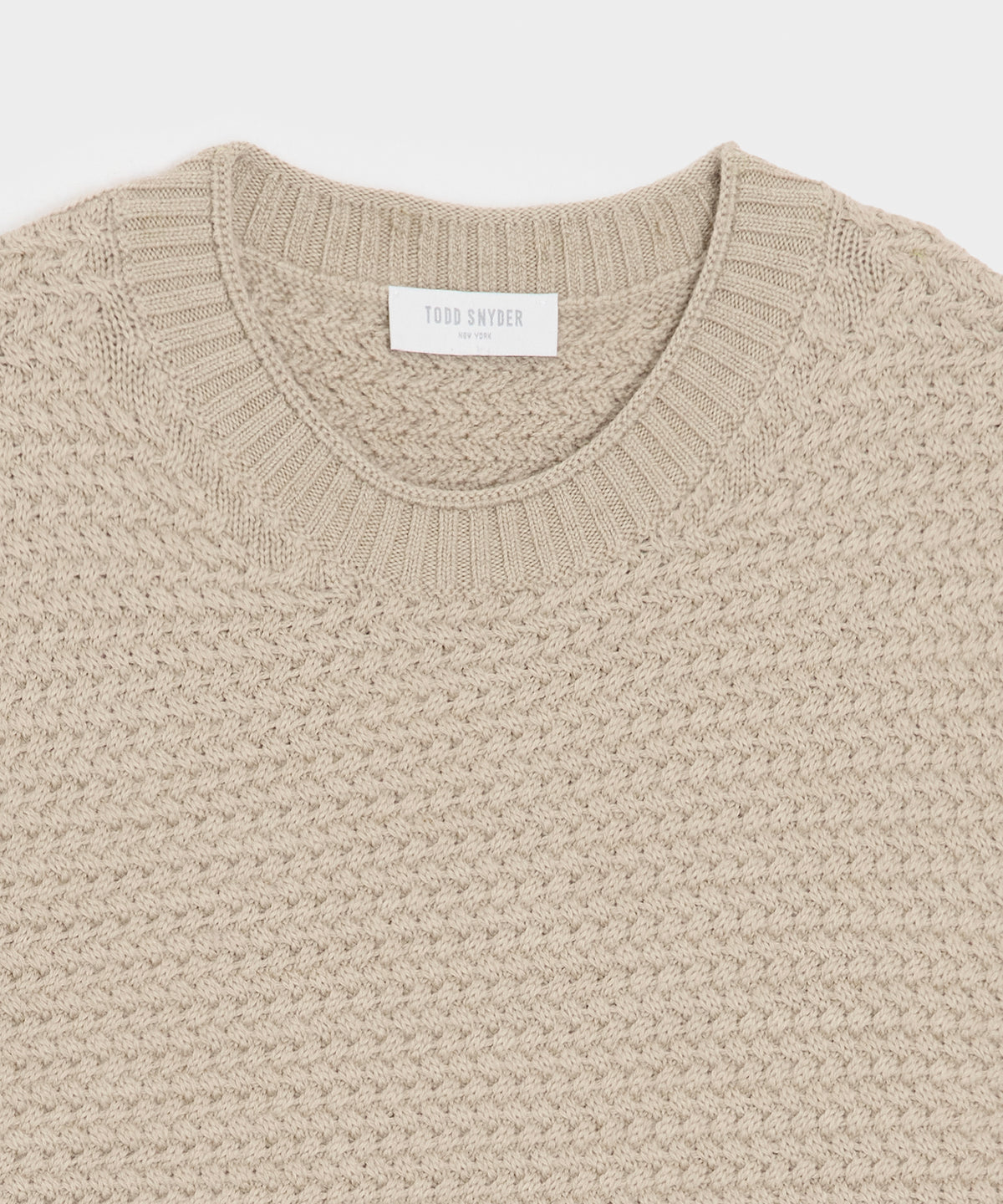 Italian Merino Fisherman Sweater